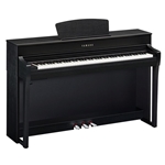 Yamaha CLP735B Clavinova Traditional Console Digital Piano with Bench Black