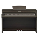 Yamaha CLP735DW Clavinova Traditional Console Digital Piano with Bench Dark Walnut