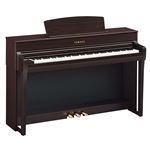 Yamaha CLP745R Clavinova Traditional Console Digital Piano with Bench Rosewood