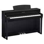 Yamaha CLP745B Clavinova Traditional Console Digital Piano with Bench Black