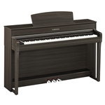 Yamaha CLP745DW Clavinova Traditional Console Digital Piano with Bench Dark Walnut
