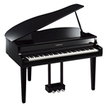 Yamaha CLP765GP Clavinova Digital Grand Piano with Bench, Polished Ebony