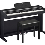Yamaha YDP145B Arius Traditional Console Digital Piano with Bench, Black Walnut