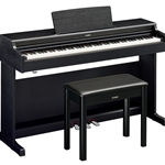 Yamaha YDP165B Arius Traditional Console Digital Piano with Bench, Black Walnut