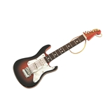 AM Gifts  39115 Brown Electric Guitar Ornament