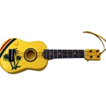 AM Gifts  39155 Yellow Ukulele Ornament