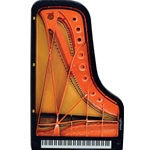 AM Gifts  9526 Piano Soundboard Acrylic Magnet