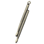 AM Gifts  K119 Drum Sticks Keychain-Antique Brass