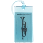AM Gifts  31502 Trumpet Soft Rubber ID Tag