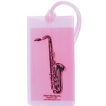 AM Gifts  31505 Saxophone Soft Rubber ID Tag