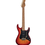 Michael Kelly MK67MACMZH Modshop 67 Electric Guitar, Aged Cherry Sunburst