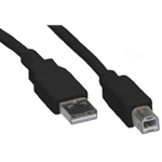 Rapco-Horizon MC150132BK 6 Foot USB 2.0 A-Male to B-Male