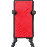 Hamilton Stands KB125E-RD Universal Phone Holder & Tube Clamp: System X Series - Red
