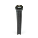 Graph Tech  PP-2182-00 TUSQ Bridge Pins Martin Style 2mm Black / Paua Dot (6 Pcs)