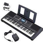 NW Music PSRE373AD+PEDAL 61-Key Portable Keyboard with Sustain Pedal - $40 MARKDOWN!