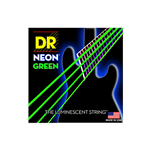 DR Strings NGB45 NEON™ Green bass guitar strings with K3™ Technology, Medium
