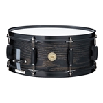 TAMA WP1455BKBOW Woodworks 14"x5.5" Snare Drum Black Oak Wrap