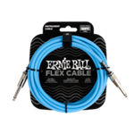 Ernie Ball P06412 Flex Instrument Cable straight/straight 10Ft - Blue