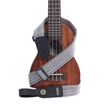 Kala STP-HGRY Heather Ukulele Strap - Grey