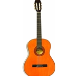 Lauren Keiser M LA100C-A 39-Inch Full-Size Nylon String Classical Acoustic Guitar - Natural