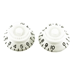 WD Music  MBKSW Replacement Bell Knob Set, White