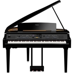 Yamaha CVP909GP Polished Ebony Clavinova Ensemble Digital Grand Piano With Bench