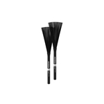 Pro-Mark PMNB2B Heavy Nylon Brushes 2B Black