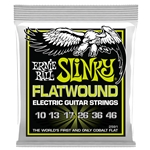 Ernie Ball P02591 Regular Slinky Flatwound Electric Guitar Strings 10-46 Gauge