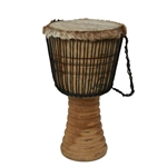 Samba Daramy SBD12F 12" Handcrafted African Djembe - Fur Lined Head - SAVE $70 to 2/29/24!