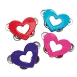 NW Music 13961417 Heart Shape Tambourine