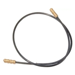 Glasser AC919V Nylon Coated Tailpiece Fastener, Viola