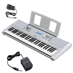 NW Music YPT370AD+PEDAL 61-Key Portable Keyboard with Sustain Pedal - $40 MARKDOWN!