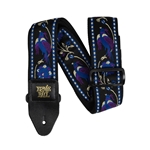 Ernie Ball P05371 Classic Jacquard Guitar/Bass Strap - Purple Pleasant Pheasant