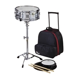 Vic-Firth V6806-U Snare Drum Kit with Wheeled Bag