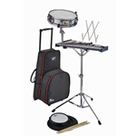 Vic-Firth V7806-U Virtuoso Performer Snare Bell Kit with Wheeled Bag