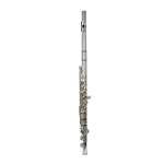 Antigua Winds FL2410SL-U Vosi Open Hole Flute, Silver Plated with Case - FREE SHIPPING!