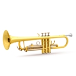 Eldon by Antigua TR-2110-U Bb Trumpet, Lacquer Finish with Mouthpiece and Case