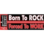 AM Gifts  331128 Bumper Sticker Born to Rock
