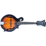 Washburn M3SEBRK Americana F-Style Mandolin, Brown Burst w/Deluxe Gig Bag