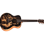 Taylor  GS-MSE-G4V Guitars 4 Vets GS Mini Americana Acoustic Guitar Special Edition w/Gig Bag