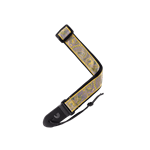 D'Addario 15UKE04 Woven Ukulele / Small Instrument Strap, Paisley Yellow/Purple