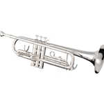 Eldon by Antigua ETP130SL Bb Trumpet, Silver Finish with Case - SAVE $30 and FREE SHIPPING!