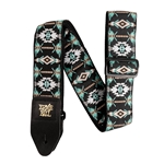 Ernie Ball P05325 Southwestern Turquoise Guitar Strap