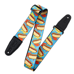Levy's Leathers MP2TG-002 Tasty Grooves Hot Dog Guitar / Bass Strap