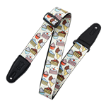 Levy's Leathers MP2TG-004 Tasty Grooves Dessert Cake Guitar / Bass Strap