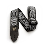 Ernie Ball P04150 Silver Orleans Jacquard Guitar Strap