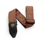 Ernie Ball P04162 Crimson Paisley Jacquard Guitar Strap