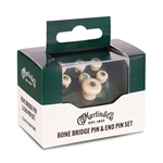 Martin 18APP0026 Paua Pearl Inlaid Real Bone Bridge & Endpins