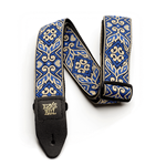 Ernie Ball P04165 Tribal Blue Jacquard Guitar Strap