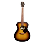 Martin 000-X2E-BBS Auditorium Acoustic Electric Guitar - Spruce/ Brazilian Rosewood HPL, Burst - w/Soft Shell Case